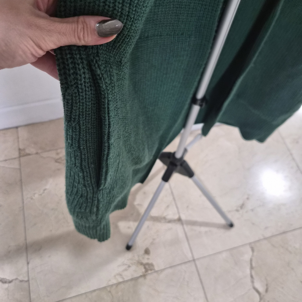 Lululemon Green Open Front Cardigan Sweater - Picture 3 of 6